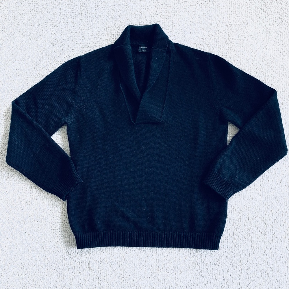 Jil Sander | Men’s Wool Shawl Sweater